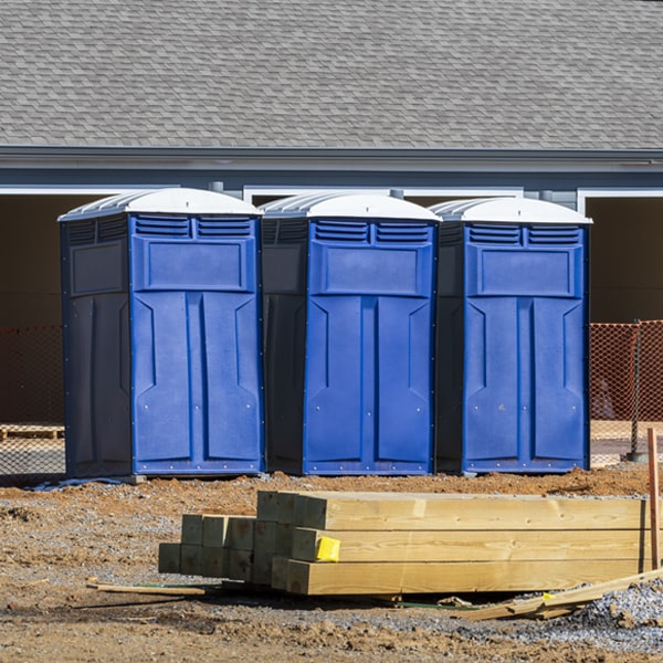 are there any options for portable shower rentals along with the porta potties in Woodfin NC